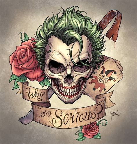 Joker Skull Tattoo Designs Tattoo Style Trends Joker Skull Tattoo Designs Tattoo Style Trends