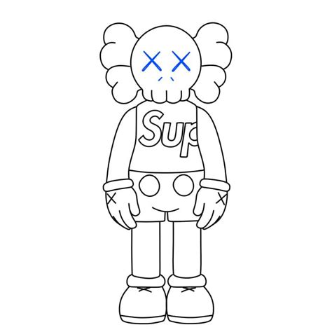 Kaws Drawing Easy Step By Step At Emma Pitt Blog Kaws Drawing Easy Step By Step At Emma Pitt Blog