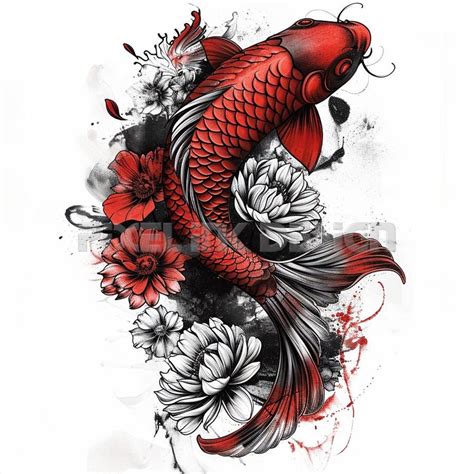 Koi Fish Tattoo Designs Pattern Koi Fish Tattoo Designs Pattern