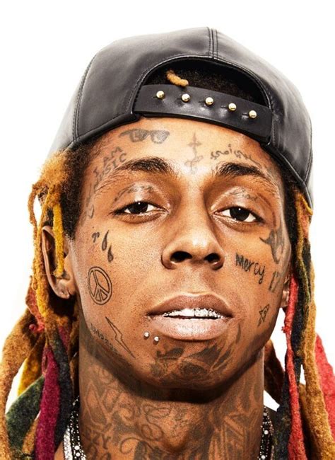 Lil Wayne Face Tattoos