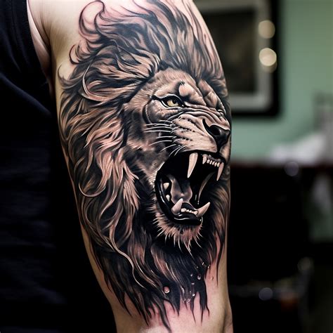 Lion Tattoo The Bridge Tattoo Designs