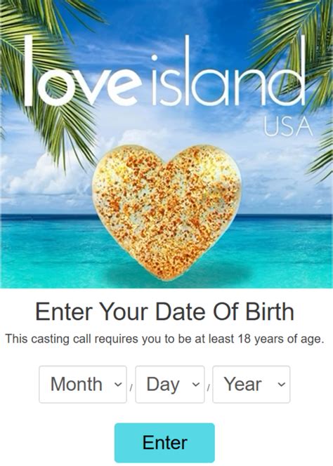 2025 Love Island Application: Your Shot!