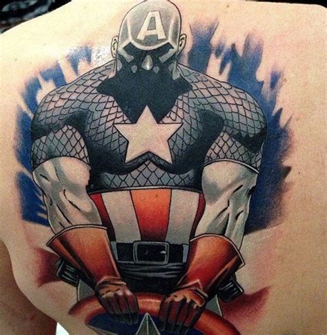 Mandarin Captain America Tattoos Mandarin Captain America Tattoos