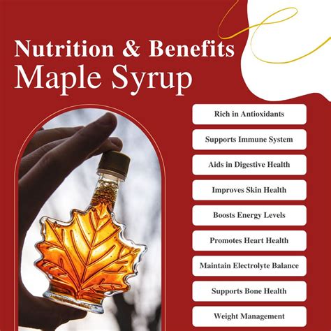 Maple Sap Health Benefits