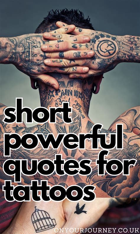 Meaningful Crazy Tattoo Designs 101 Inspirational Short Tattoo Quotes