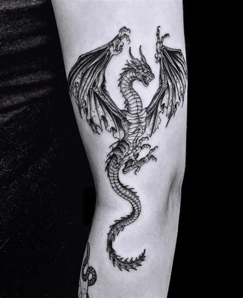 Medieval Dragon Tattoo Designs