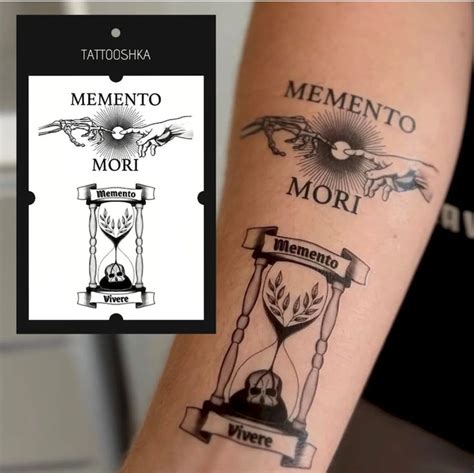 Memento Mori Tattoo Memento Vivere Tattoo Gothic Tattoo Etsy Memento Mori Tattoo Memento Vivere Tattoo Gothic Tattoo Etsy