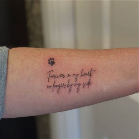 Memorial Dog Tattoo Designs