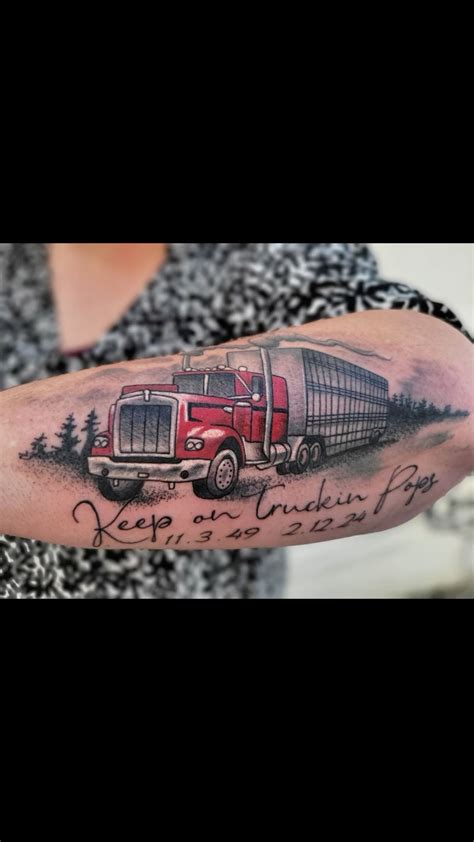 Memorial Tattoo For My Daddy In 2025 Trucker Tattoo Truck Tattoo Memorial Tattoo For My Daddy In 2025 Trucker Tattoo Truck Tattoo