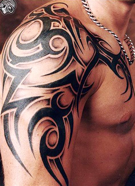 Mens Arm Tribal Tattoo Designs