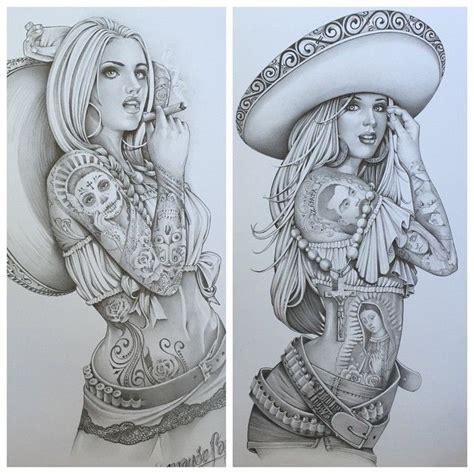 Mexican Charra Tattoo Designs Tattoo Style Trends