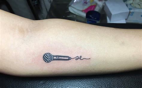 Microphone Tattoo Designs Microphone Tattoo Designs