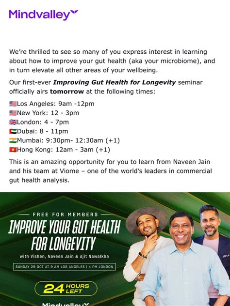 Mindvalley Gut Health