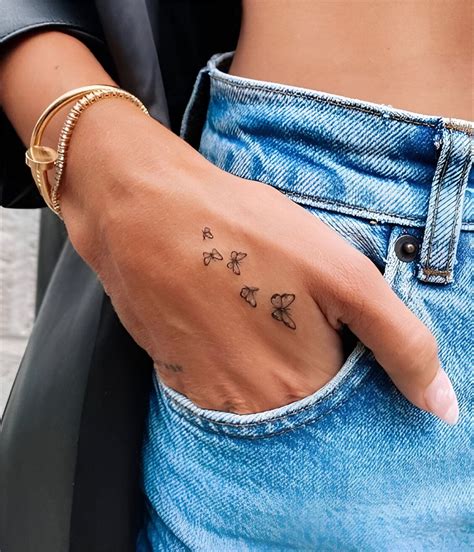 Minimalist Tattoos Dainty Tattoos Hand Tattoos Hand Tattoos Tattoos