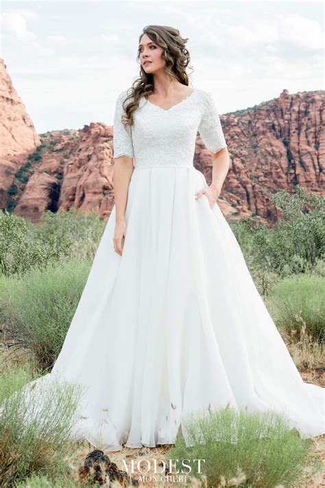 Discover Modest Plus Size Wedding Dresses