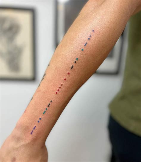 Morse Code Tattoo Ideas Beautiful Artofit