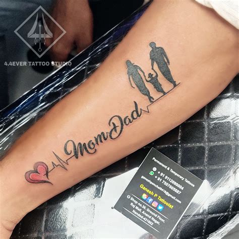 Mum Writing Tattoo Designs Top 20 Mom And Dad Creative Tattoo Ideas