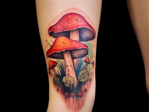 Mushroom Tattoo Meaning Symbolism And Designs