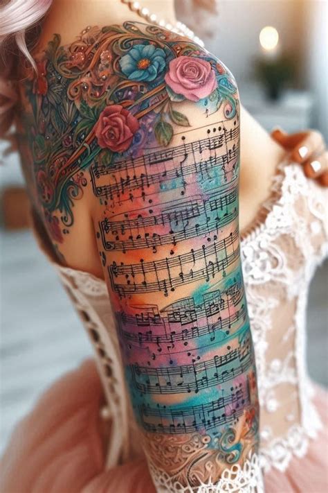 Music Inspired Tattoos From Fan To Forever With The Right Notes In Music Inspired Tattoos From Fan To Forever With The Right Notes In