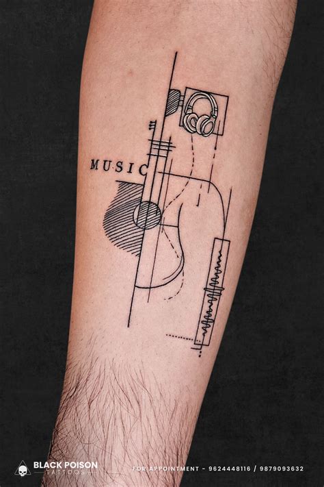Music Themed Tattoos Bronctattooaus Com