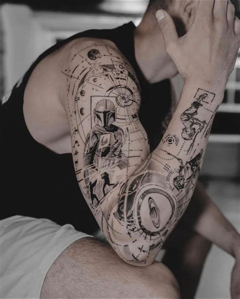 My First Tattoo Full Star Wars Sleeve By Alex Deschenes At Imperial My First Tattoo Full Star Wars Sleeve By Alex Deschenes At Imperial