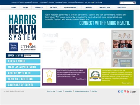 My Harris Health Login