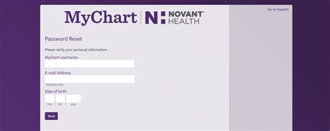 Mychart Novant Health Sign In