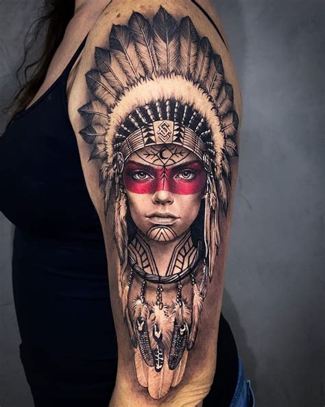 Native American Headdress Tattoo Watercolor Tattoo Design Native American Headdress Tattoo Watercolor Tattoo Design