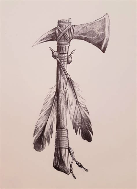 Native American Tomahawk Tattoo Printable Calendars At A Glance