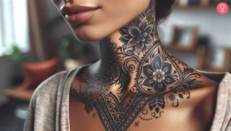 Neck Tattoos For Women 8 Bold Designs With Deep Meanings