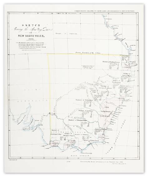 New South Wales Healthcare In 1844