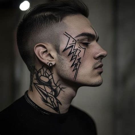 Nice Face Tattoos