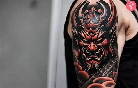 Oni Mask Tattoo 8 Stunning Designs To Inspire Your Ink Oni Mask Tattoo 8 Stunning Designs To Inspire Your Ink