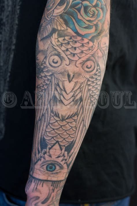 Owl Forearm Tattoo Art N Soul Tattoo Studio Owl Forearm Tattoo Art N Soul Tattoo Studio