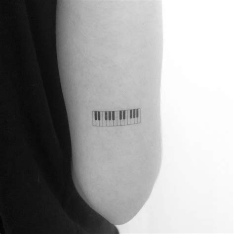 Piano Keys Temporary Tattoo Set Of 3 Etsy Canada In 2025 Piano