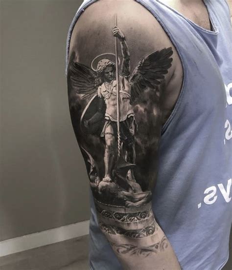 Pin By Baranergl On Baro St Michael Tattoo Archangel Tattoo