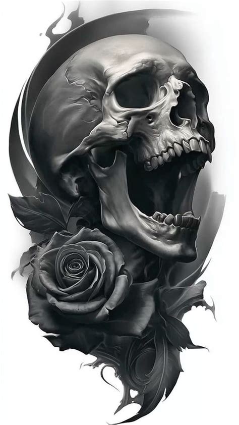 Pin By Sey Fox On Skull Skull Sleeve Tattoos Skull Art Tattoo Skull