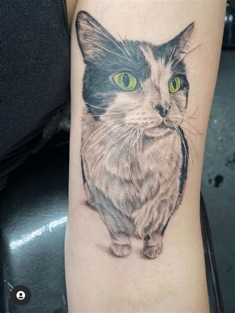 Portrait Of My Baby Moo By Emi Nijiya Jackalope Tattoo Minneapolis