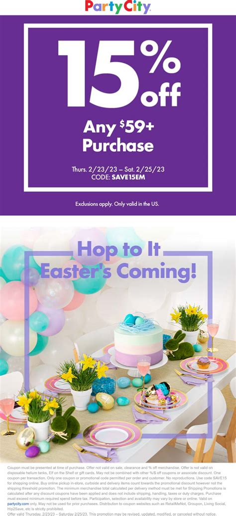 Best Promo Code for Party City 2023: Save Big Today!