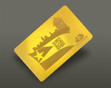 Puerto Rico Nfc Business Card Metal Engraved Limited Edition My