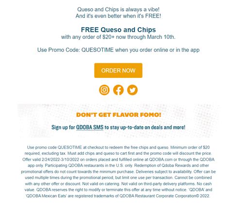 Unlock Big Savings with Exclusive Qdoba Coupon Code Offers!