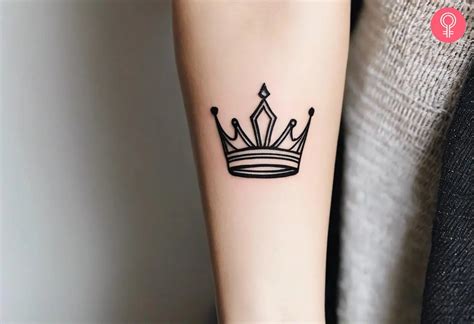 Queen Crown Tattoo Designs