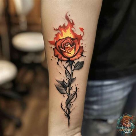 Rose On Fire Tattoo 105 Designs In 2024 Fire Tattoo Pretty Hand Rose On Fire Tattoo 105 Designs In 2024 Fire Tattoo Pretty Hand