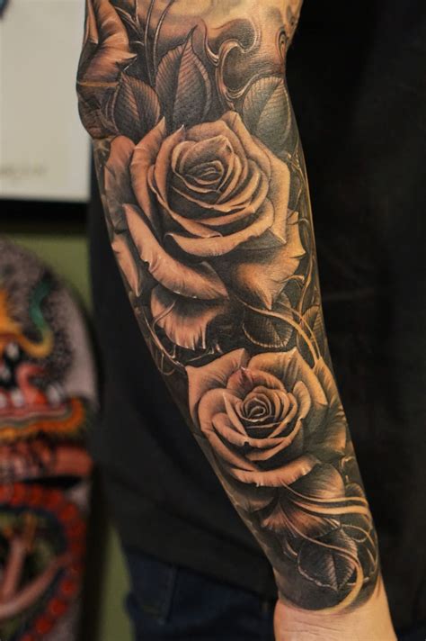 Rose Tattoo Forearm Flower Tattoo Sleeve Ear Tattoo Rose Tattoo