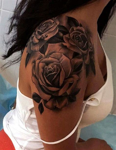 Rose Tattoo On Shoulder Shoulder Tattoo Rose Tattoo Body Art Rose Tattoo On Shoulder Shoulder Tattoo Rose Tattoo Body Art