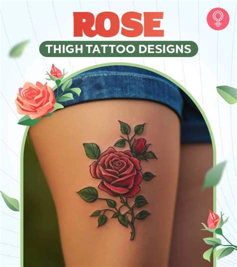 Rose Thigh Tattoo Designs 50 Stunning Ideas For 2025