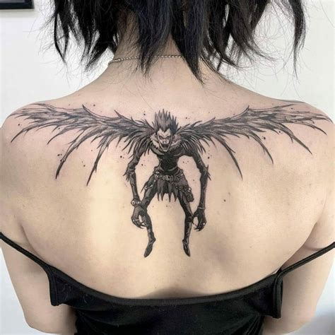 Ryuk Death Note Tattoo Watercolor Tattoo Design Ryuk Death Note Tattoo Watercolor Tattoo Design