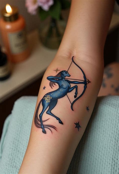 Sagittarius Tattoo Ideas Cozy Vibes