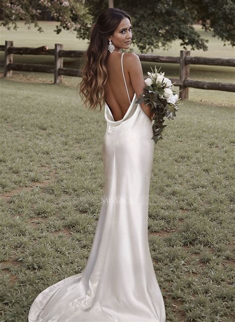 Satin Open Back Wedding Dress: Timeless Elegance for Your Special Day