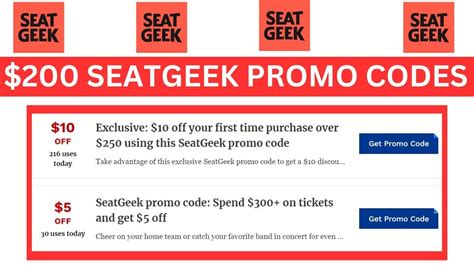 Best Seat Geek Promo Code for Discounts